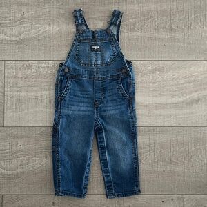 OshKosh Denim Overalls - unisex Size: 18 months